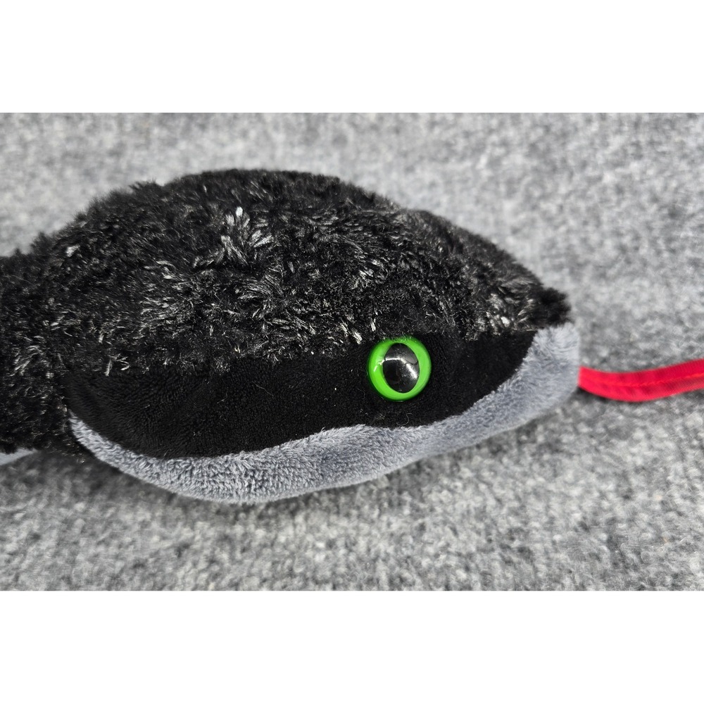 Wild Republic Metal Heads Snake Plush 50" Black Grey Stuffed Animal Toy 23504 - Picture 3 of 8